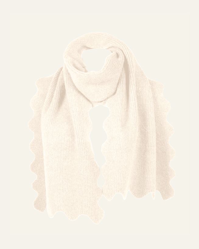Skjerf offwhite - 37x184 cm offwhite - 1