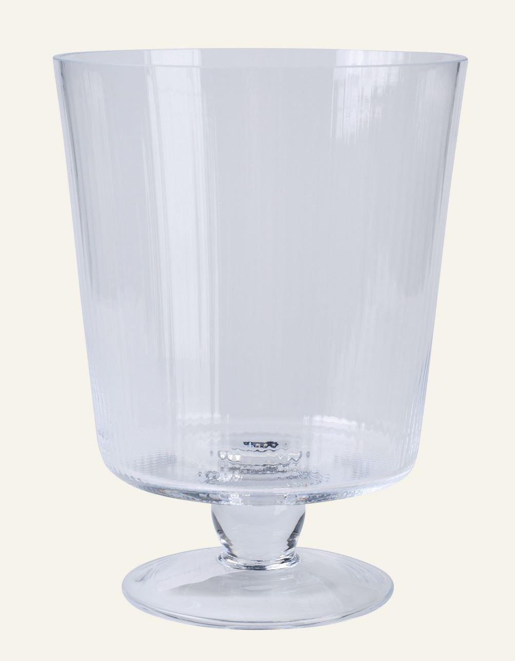 Vase transparent - 18x18x24 cm transparent - 1