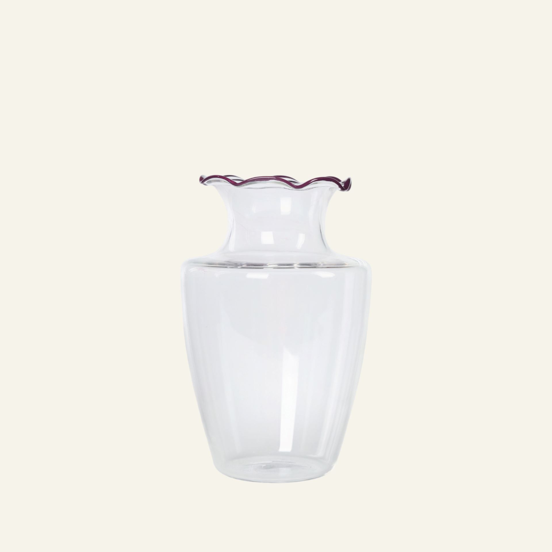 Vase transparent - 8,4x8,4x13 cm transparent - 1