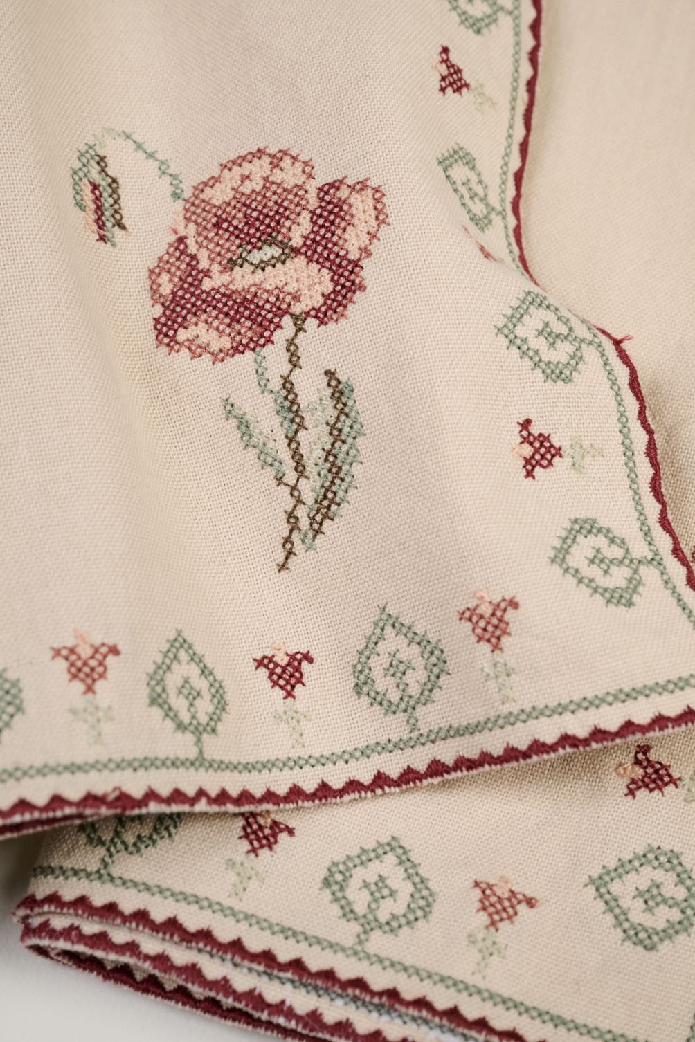 2pk tøyserviett beige - 2
