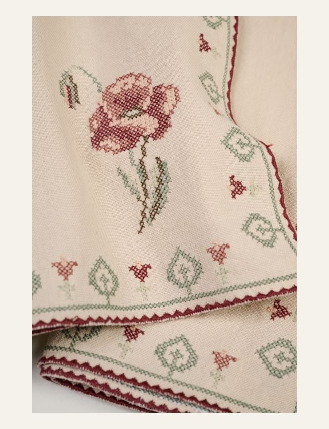 2pk tøyserviett beige - 2