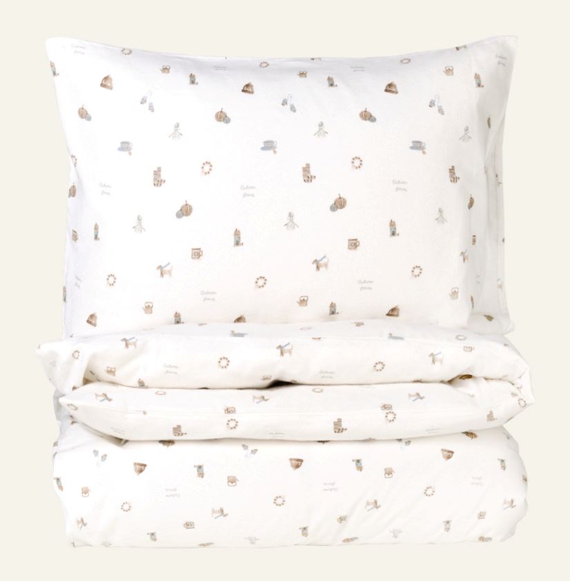 Flanell sengesett              multi - 140x200 cm multi - 1