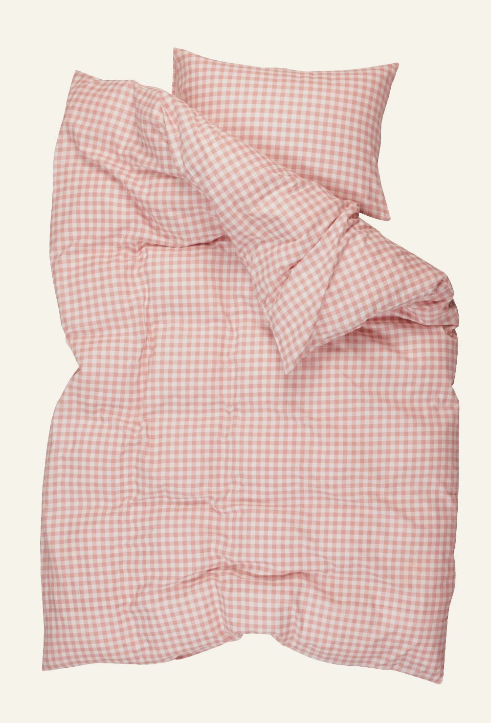 Flanell sengesett              rosa - 2