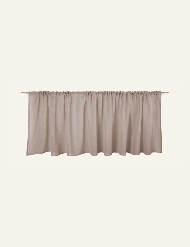 Gardinkappe lang lys beige - 2