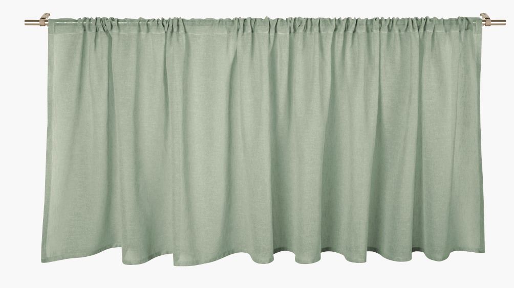 Gardinkappe lang lys grønn - 250x70 cm lys grønn - 1