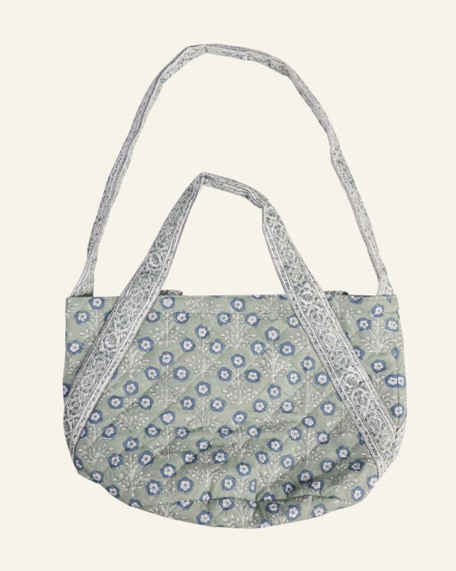 Liten tote bag grønn - 28x47 cm grønn - 1