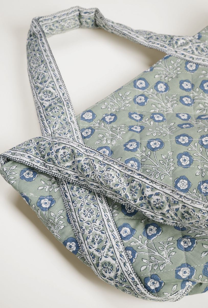 Liten tote bag grønn - 2