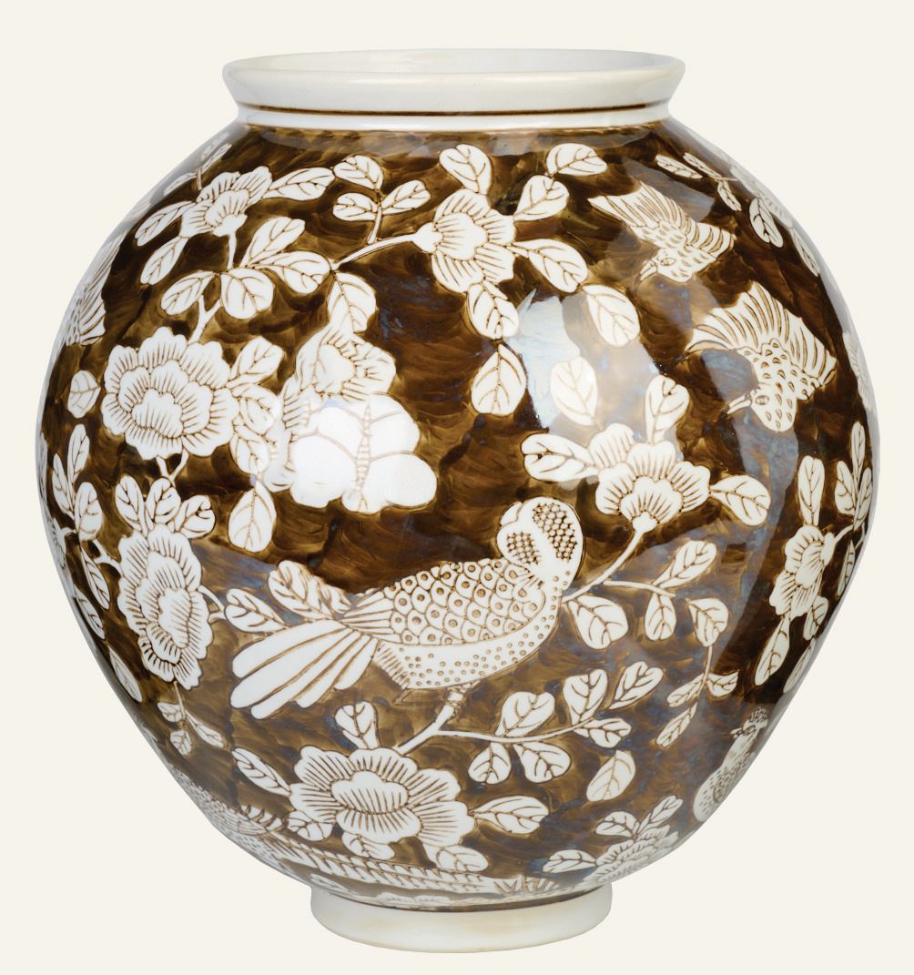 Vase multi brun - 24x24x25,5 cm multi brun - 1