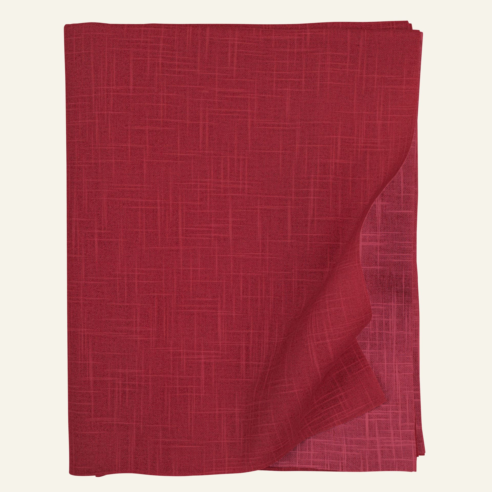 Voksduk mørk rød - 140x250 cm mørk rød - 1