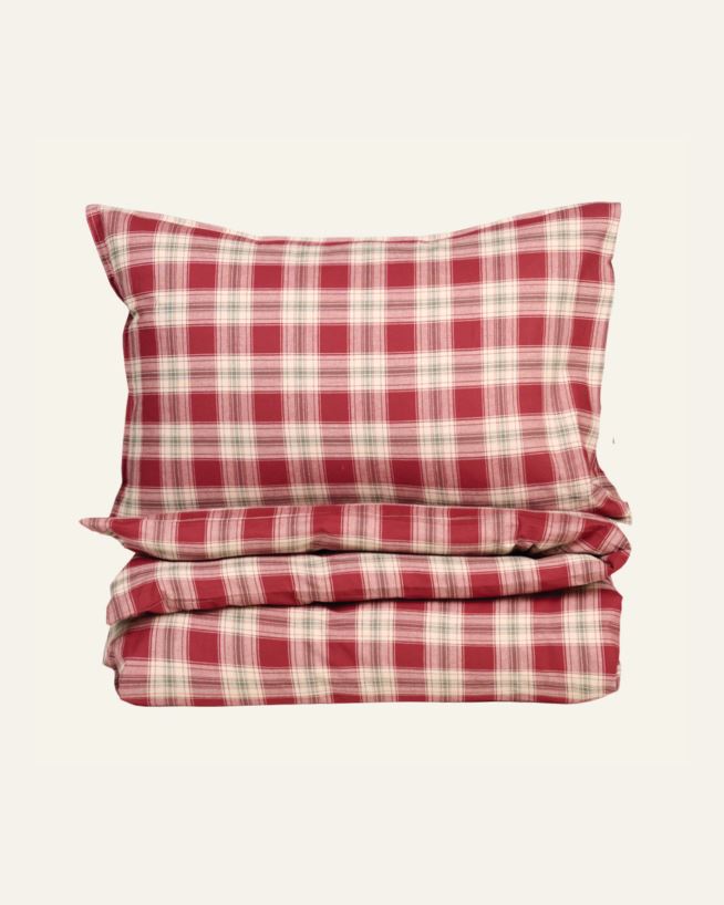 Garnfarget bomull sengesett multi - 140x200 cm/50x70 cm multi - 1