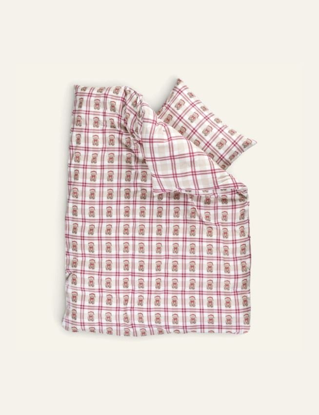 Flanell sengesett multi - 3