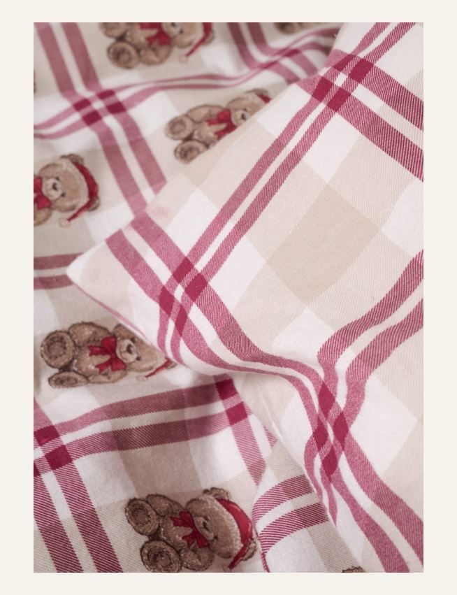 Flanell sengesett multi - 4