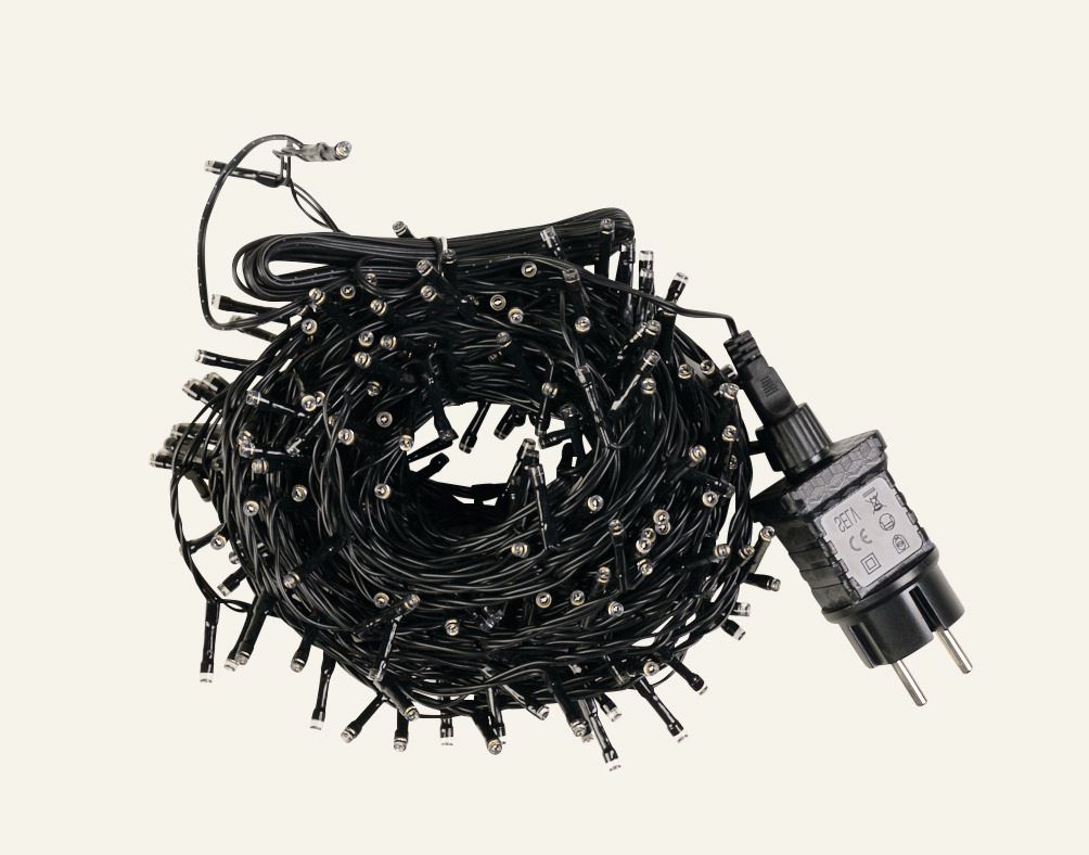Led lyslenke svart - 19,95 m svart - 1