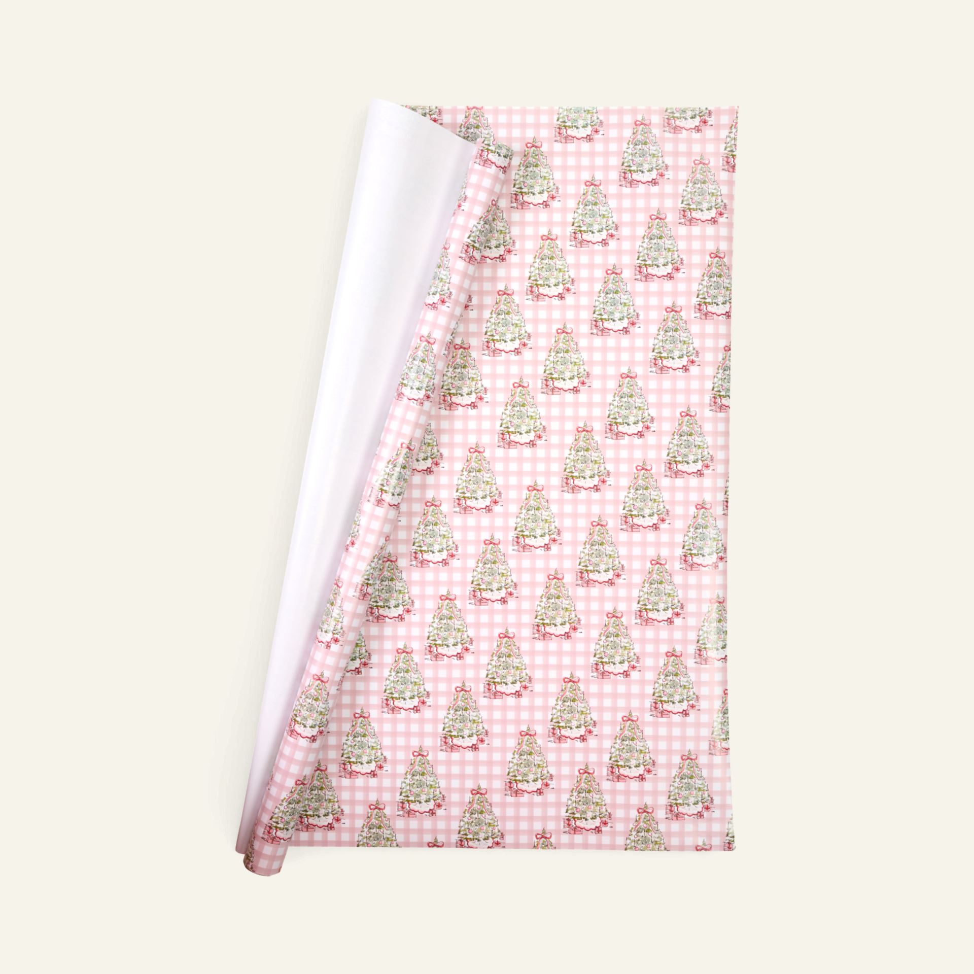 Gavepapir multi rosa - 70cm x 3m multi rosa - 1