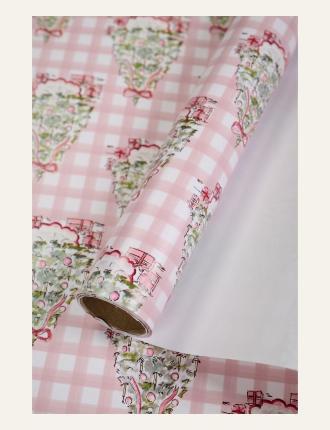 Gavepapir multi rosa - 2