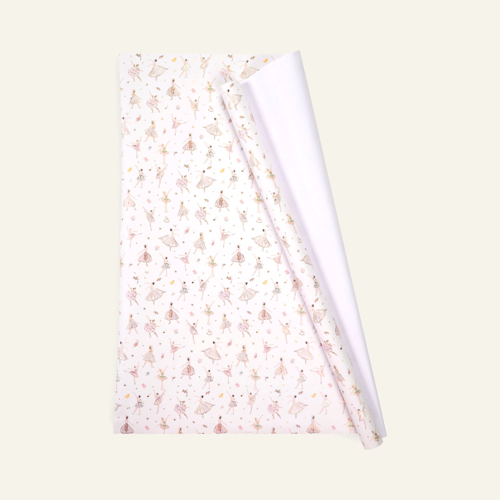 Gavepapir multi hvit - 70cm x 3m multi hvit - 1