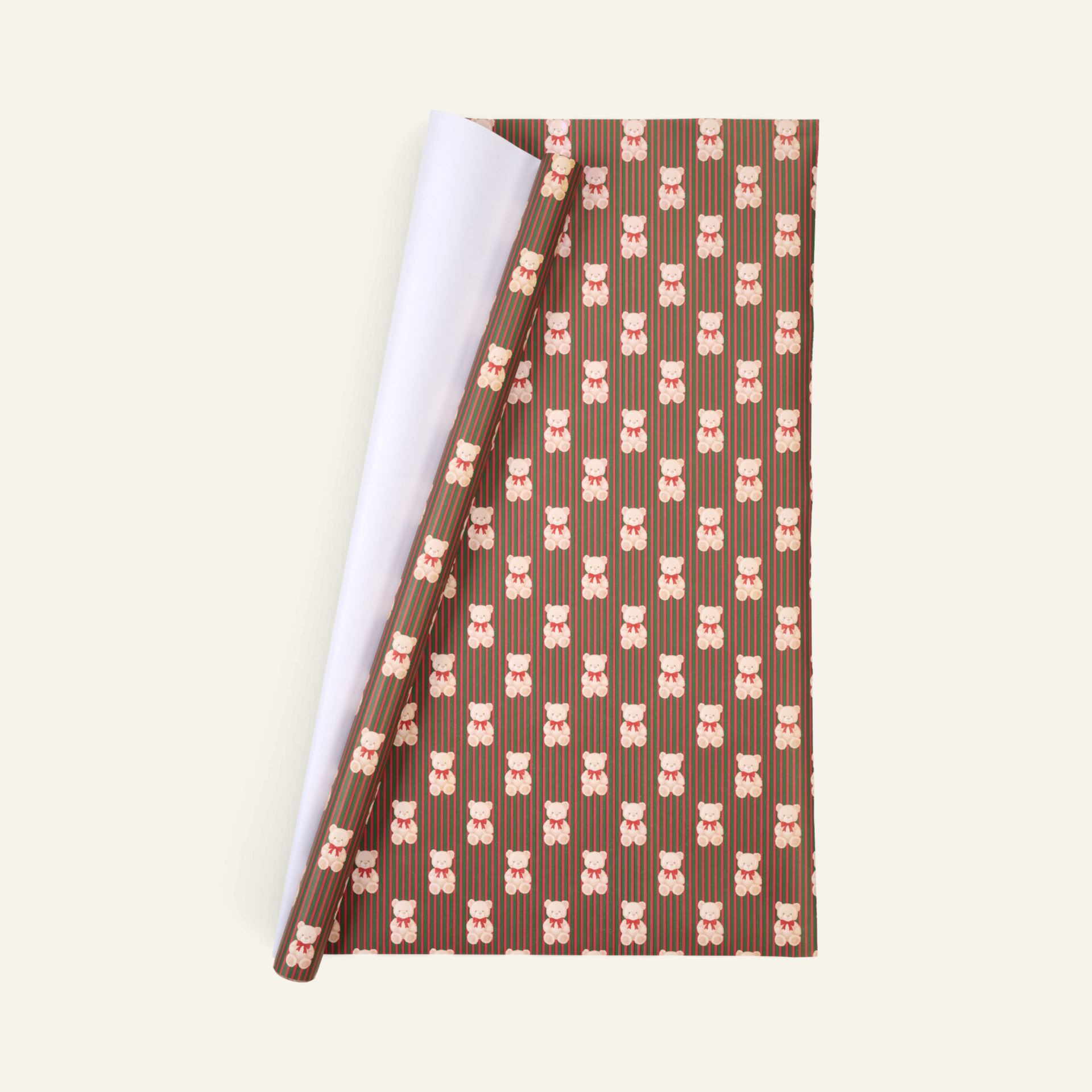 Gavepapir multi grønn - 70cm x 3m multi grønn - 1