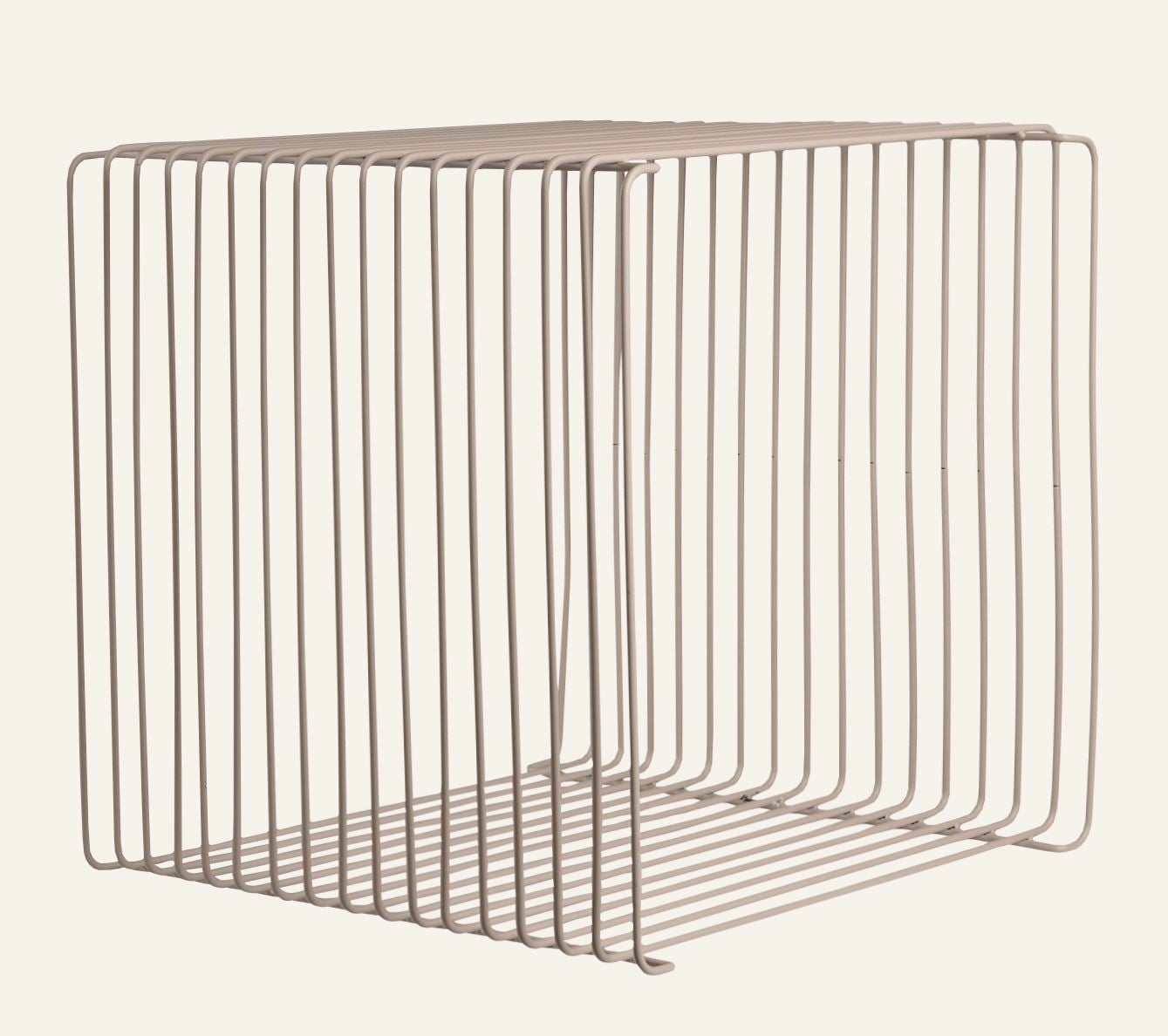 Sidebord beige - 49,5x33,5x46,5 cm beige - 1
