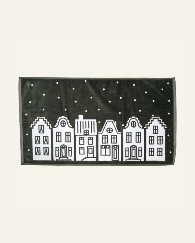 Badematte mørk grønn - 50x90 cm mørk grønn - 1