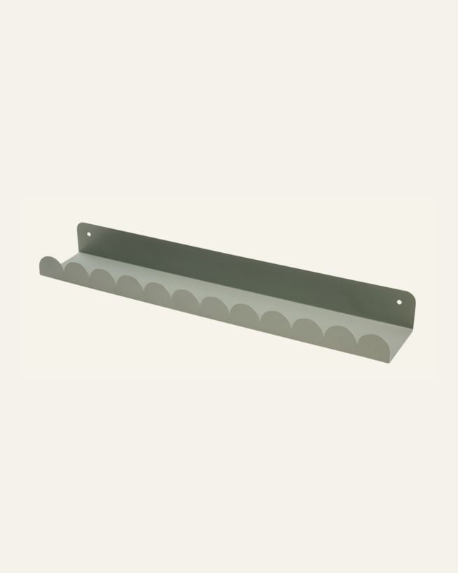 Hylle lindegrønn - 48x9x5 cm lindegrønn - 1