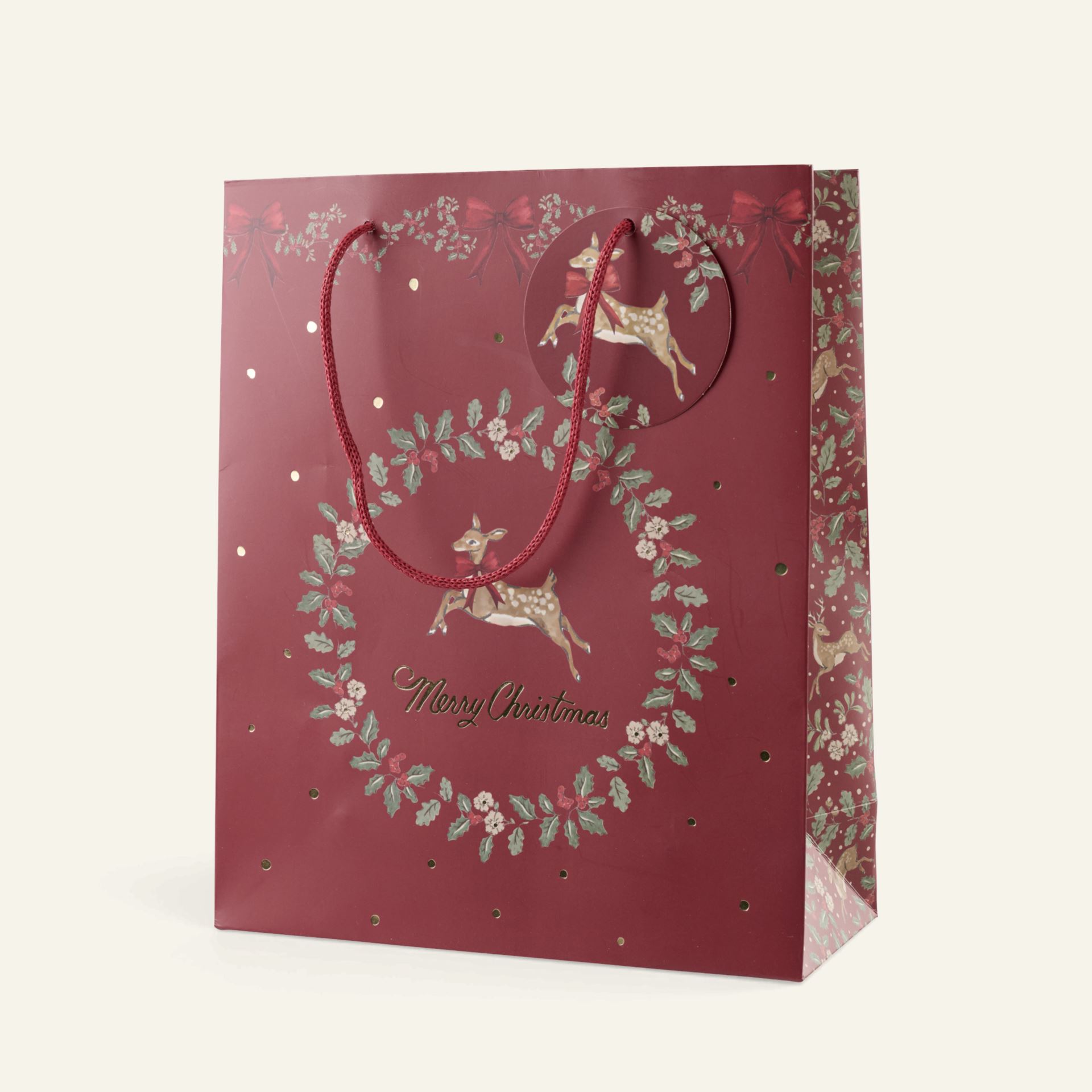 Gavepose multi rød - 24x29x10 cm multi rød - 1