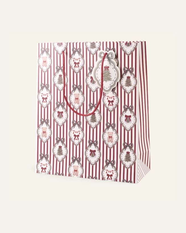 Gavepose multi rød - 24x29x10 cm multi rød - 1