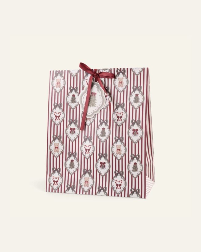 Gavepose multi rød - 25x30x12cm multi rød - 1