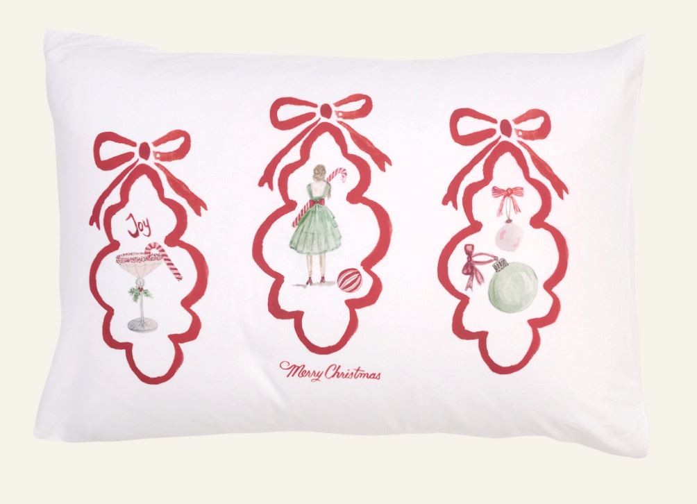 Bomull putevar multi rød - 50x70 cm multi rød - 1