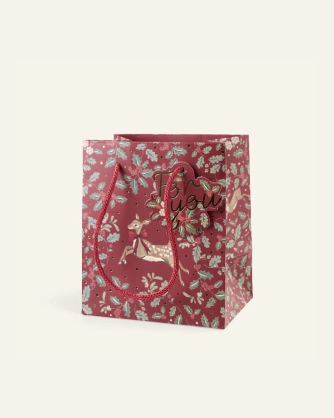 Gavepose multi rød - 13x15x9 cm multi rød - 1