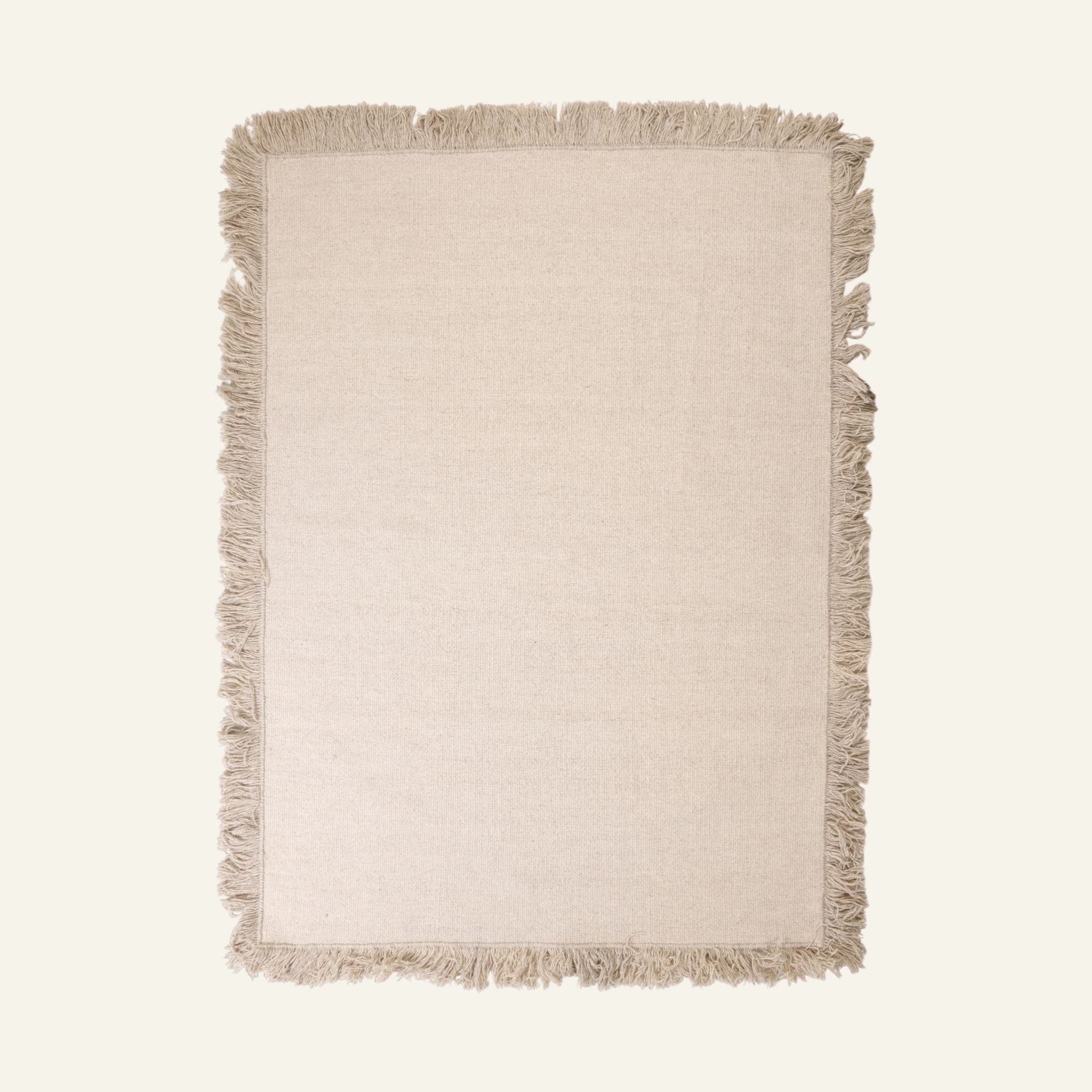 Ullteppe lys beige - 240x300 cm lys beige - 1