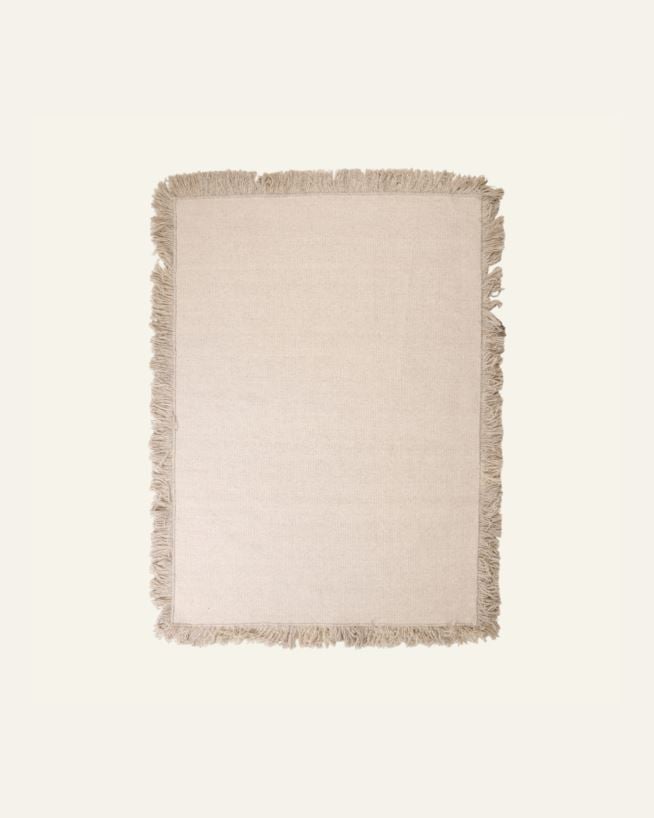 Ullteppe lys beige - 240x300 cm lys beige - 1