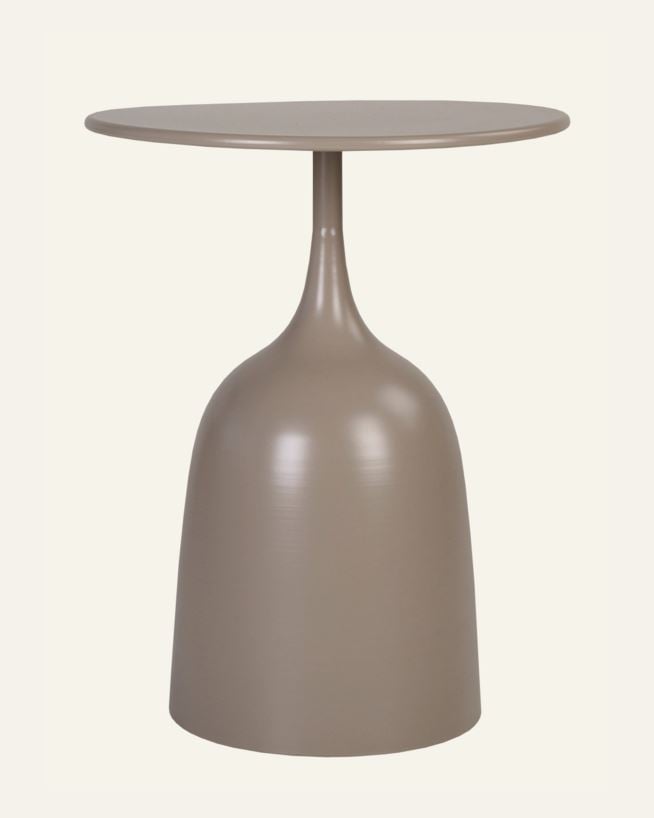 Sidebord mørk beige - ø39x50cm Mørk beige - 1