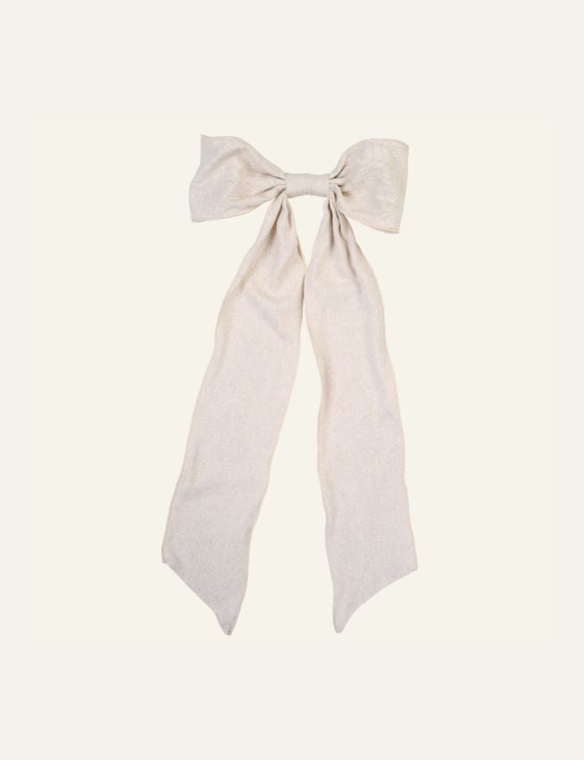 Sløyfe beige - 2