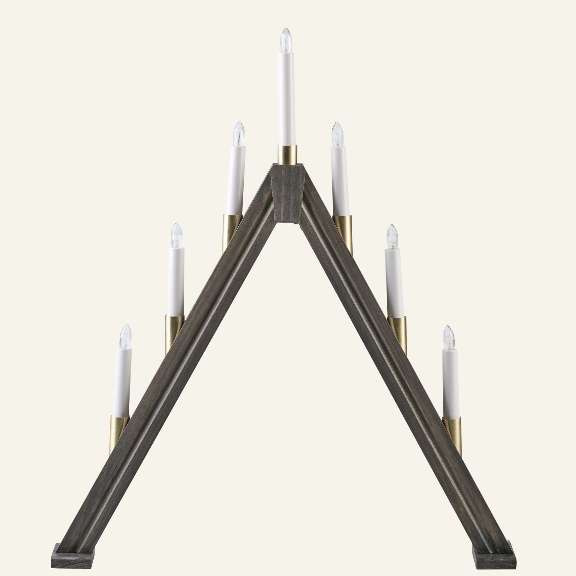 Adventsstake grå - 50x7x58,8 cm grå - 1