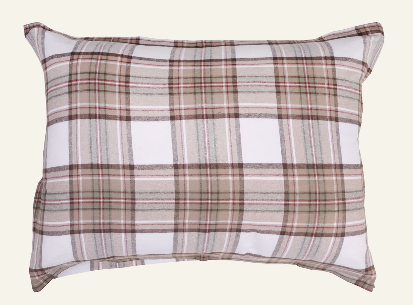 Garnfarget flanell hotellputevar multi - 70x100 cm multi - 1