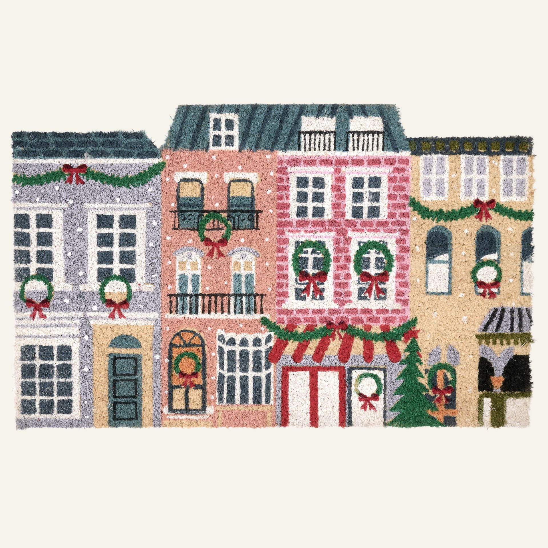 Dørmatte multi - 50x80 cm multi - 1