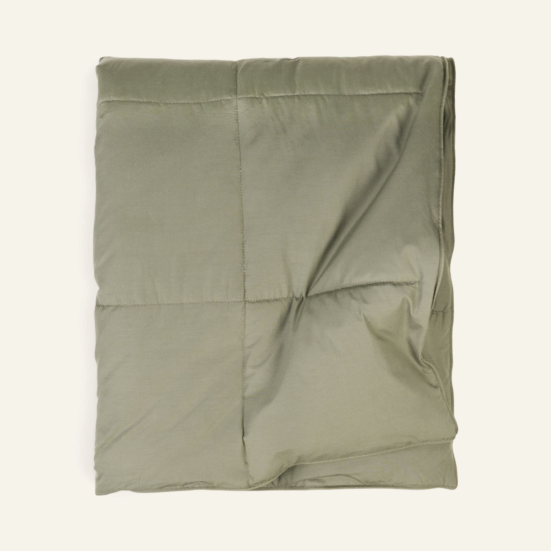 Pledd mørk grønn - 130x170 cm mørk grønn - 1