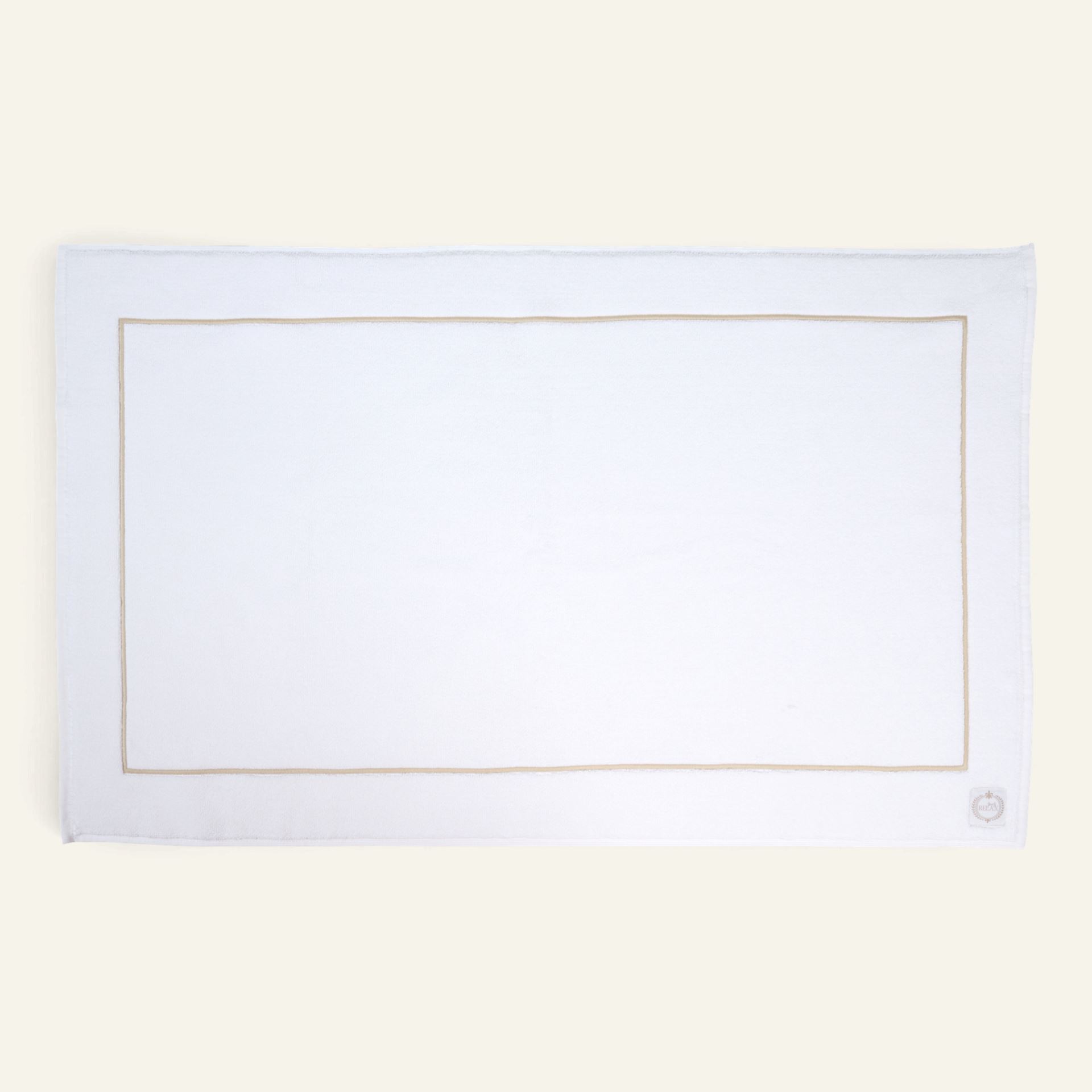 Badematte hvit - 60x100 cm hvit - 1