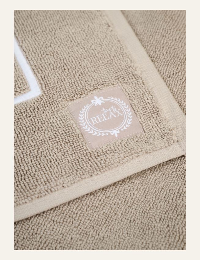 Badematte beige - 2