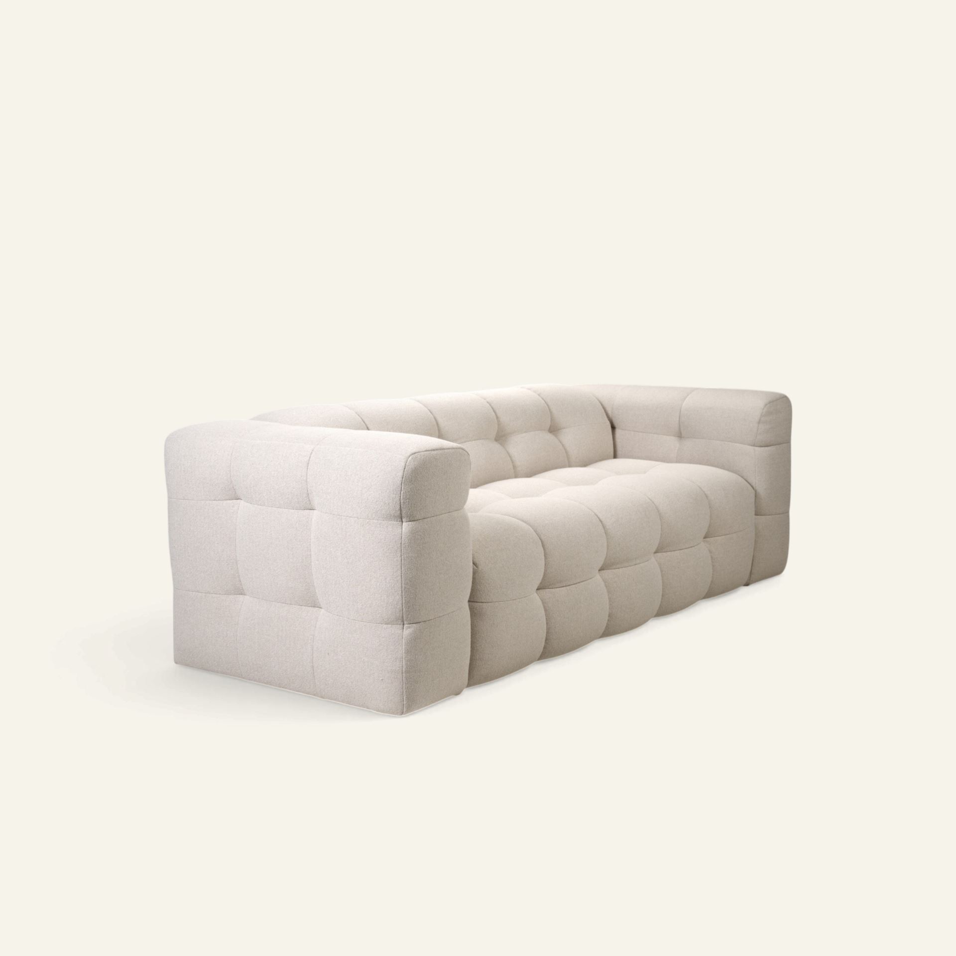 3 seter sofa lys beige - 5