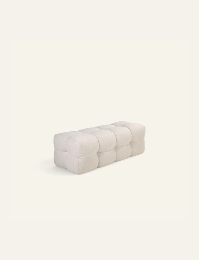 Puff lys beige - 3