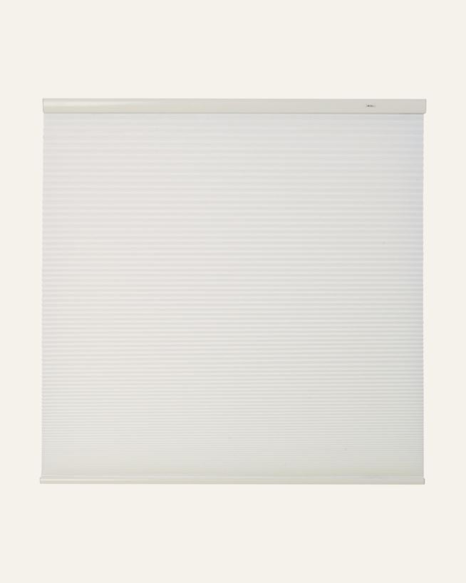 Lysfilt. dobbel plisségardin hvit - 100x160 cm hvit - 1