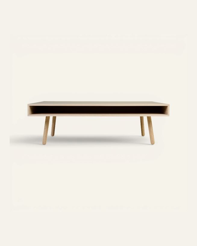 Sofabord natur - 70x130x48 cm natur - 1