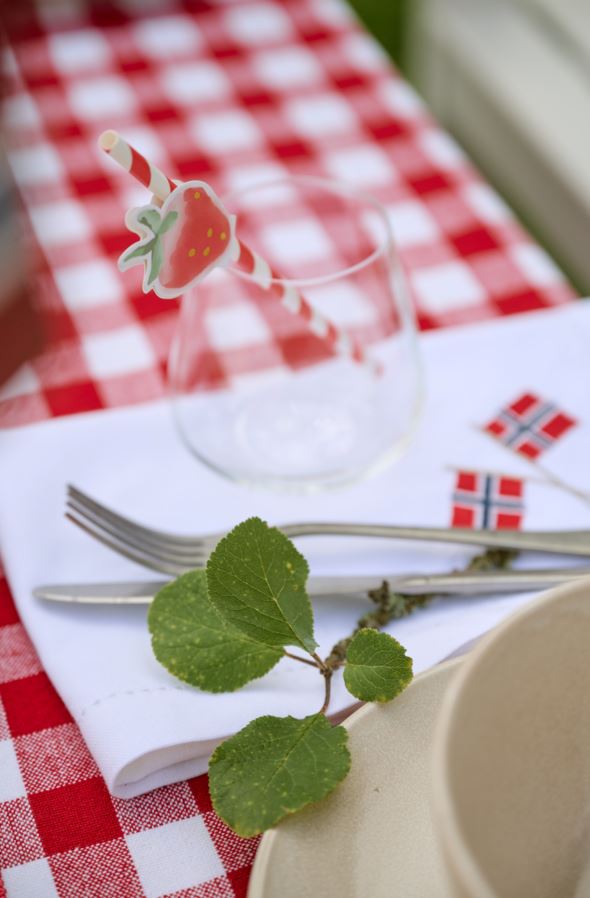 2pk tøyserviett hvit - 5