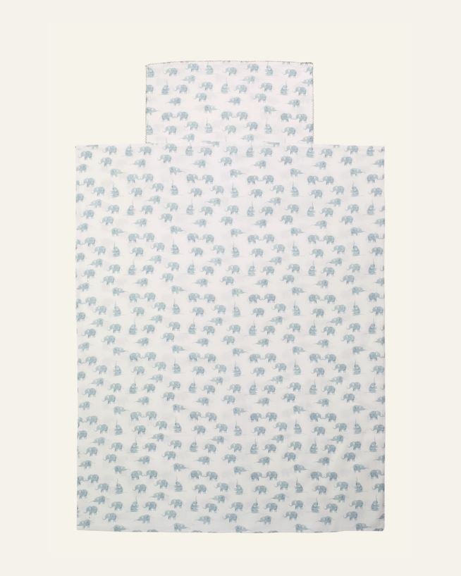 Sengesett blå - 80x100 35x40cm blå - 1