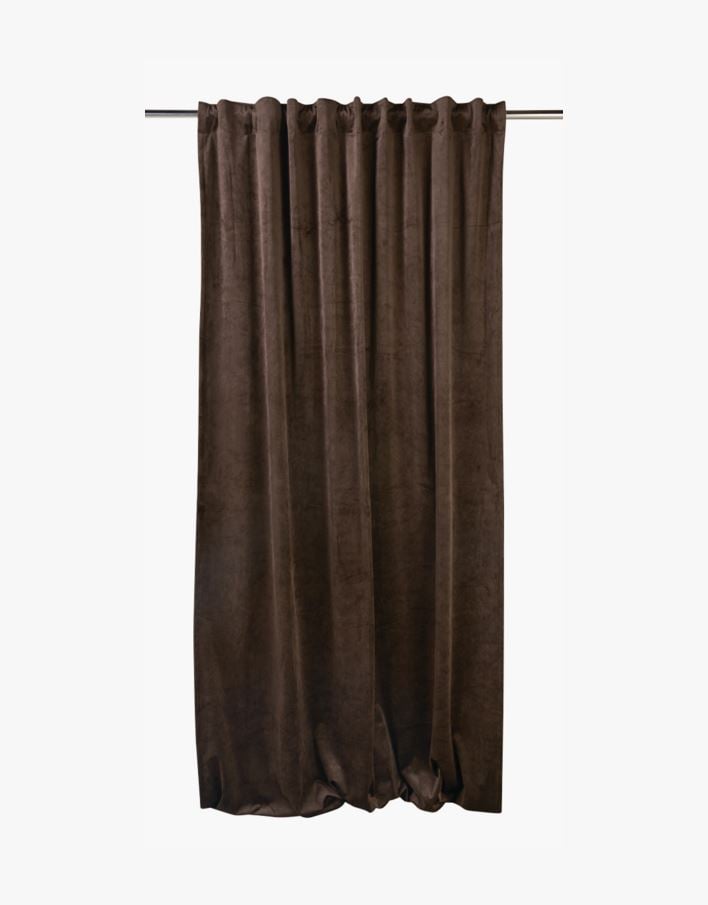 Gardin valnøtt - 135x240cm 7cm valnøtt - 1