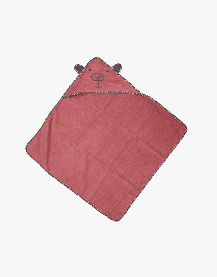 Hettehåndkle rosa - 80x80 cm rosa - 1