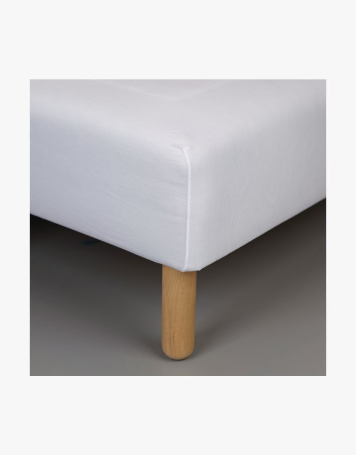 Stretchlaken hvit - 90x200 cm hvit - 1