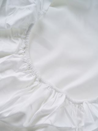 Premium Collection Egyptian Cotton Laken Formsydd Hvit 150x200 cm