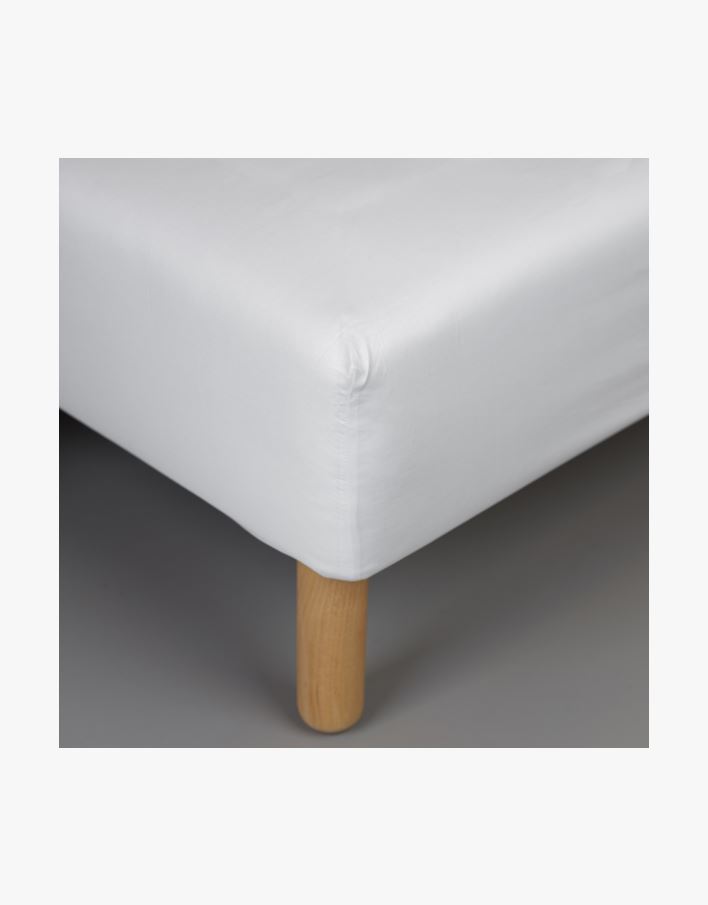 Laken formsydd hvit - 180x200 cm hvit - 1